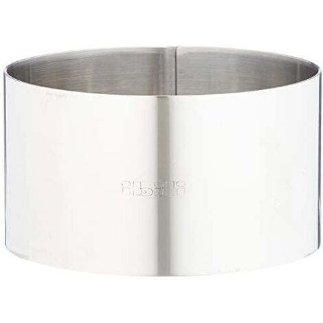 Ibili Clasica Dessert Rotondo Anello, 8 cm di Diametro, Altezza 4,5 Centimetri, 1 Pezzo (1/4)