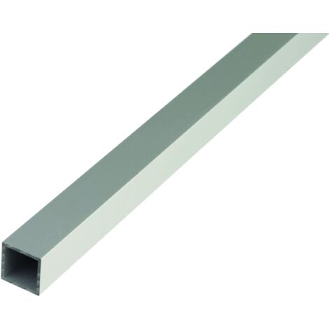 PROFILO TUBOLARE QUADRO 25X25X1000M ALLUMINIO ANOD