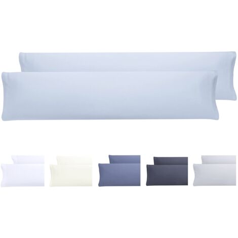 TODAY Federe Per Cuscino 63x63 Cm - Confezione Da 2, Colore Blu Storm, In Poliestere 82 GSM, Chiusura A Sacchetto