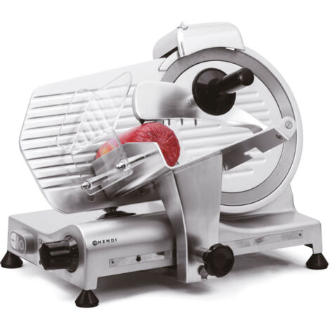 Affettatrice Hendi Profi Line 300 420W, perfetta per il carpaccio - Hendi 210017