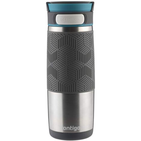 Tazza Termica Da Viaggio In Acciaio Inox 500ml, Isolata, Blu, A Prova Di Perdite