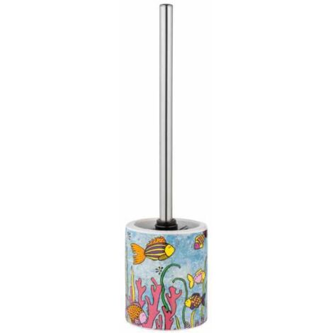 Home portascopino wc Elegant tortora e nero | Leroy Merlin