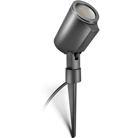 Steinel Faretto a LED Spot Garden N, con Picchetto di Terra Alluminio, Antracite 7,86 W, 230 V (1/5)