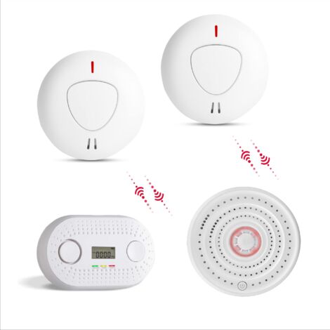 Angeleye Elegance Expert WST-AE630-FR: Rivelatore Di Fumo Con 10 Anni Di Autonomia E Connessione Wireless, Tecnologia Thermoptek