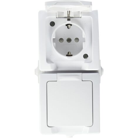 Kopp Vision Presa Elettrica Con Protezione In Acciaio - Modello 112720083 - 2