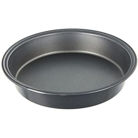 De Buyer Acciaio Antiaderente Stampo Circolare per Torte, 4717.20, Silicone, Nero, Diametro: 20 cm (1/4)