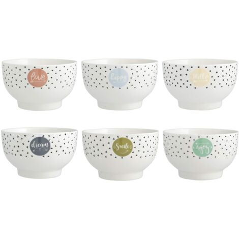 H&h set 6 scodelle enjoy assortite cc 550 (1/5)