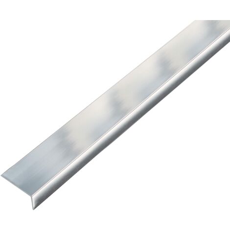 Alberts 488628 Profilo angolare, autoadesivo, alluminio, design cromo, 1000 x 25 x 15 mm (1/5)