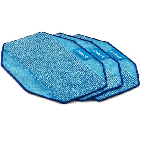 iRobot Kit Panni Microfibra 3 Wet Originale per Aspirapolvere Braava 320 e 380 (1/3)