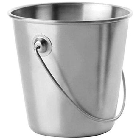 IBILI Cubo Acero Inox 9CM 9 CM, Acciaio Inossidabile, Grigio (1/2)