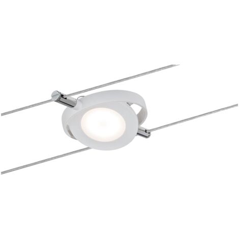 Paulmann 94088 Sistema cavo DC LED Spot RoundMac 1x4W bianco opaco 12V DC plastica (1/5)