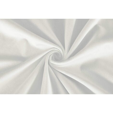 Gardinenbox Tenda con passanti, in micro raso, traslucido, tinta unita opaca, tortora, 245 x 140 cm (altezza x larghezza