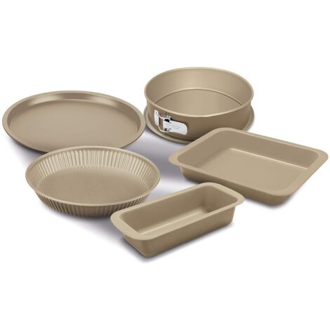 Set de 6 moldes desechables mini plumcake 8x4cm - Guardini - Casa Karibay