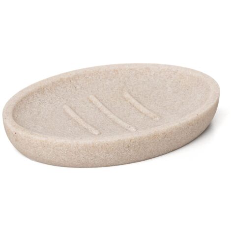 Portasapone Tatay Bohol In Plastica Riciclata | Grigio Antracite | Dimensioni 14x8,5 Cm - 2