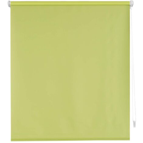 Blindecor Zeus Tenda a rullo oscurante Easyfix - Verde pistacchio, 42 x 180 cm (Larghezza x Altezza) Dimensioni del tessuto 39 x 175 cm. Tende termiche oscuranti senza attrezzi (1/4)