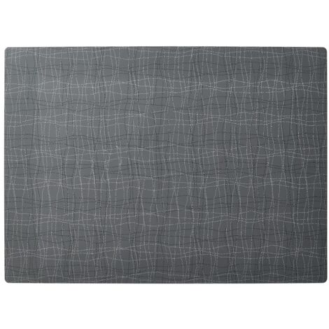 APS 60583 - Tovaglietta in silicone, lavabile, antimacchia e antiscivolo, 45 x 33 cm, 1 pezzo, colore: antracite (1/5)
