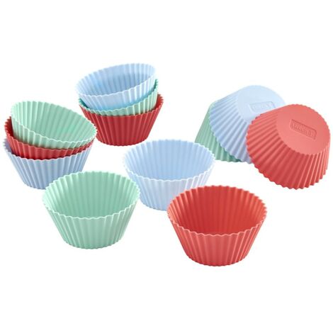 Lurch Stampi Muffin, Silicone, Pink, 7.5 x 7.5 x 7 cm