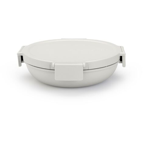 Ulalaza Set 4 Contenitori Pieghevoli In Silicone Per Alimenti - Bento Box Lunch Con Coperchi A Clip, Da 350 A 1200 Ml, BPA Free