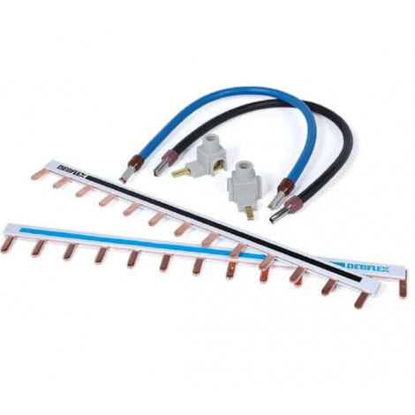 Debflex 707746 - Kit di cablaggio a 1 fila per quadro elettrico