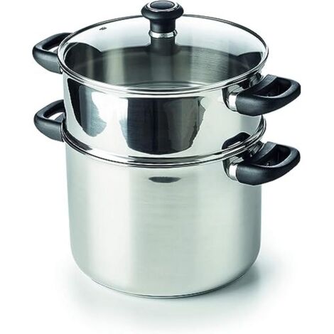 Beka 12030244 - Couscoussiera Polo in acciaio INOX, diametro: 24 cm (1/5)