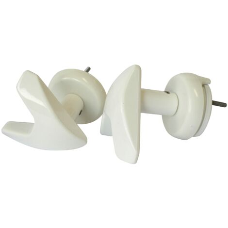 SOMATHERM FOR YOU - Ganci A O Per Portasciugamani Bianchi - Per Tubo