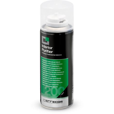 ERRECOM Interior Purifier, Trattamento igienizzante climatizzatore Auto e abitacolo, fragranza Menta, 200 mL