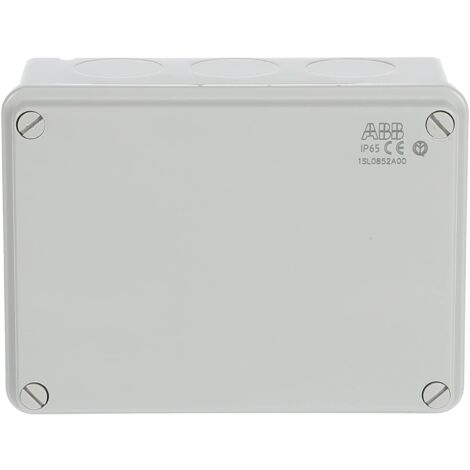 Abb Scatola Stagna Ip65 Hf - 650‚°C - 153 X 110 X 6, White