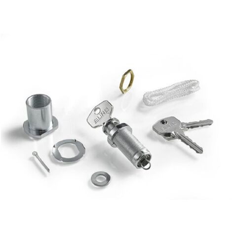 Somfy 2400658 apertura manuale a chiave per GDT/Gdk, Alu