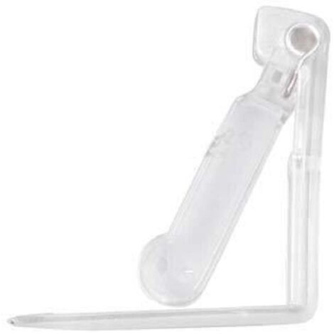 Clip Ferma Tovaglia A Fiore Cristallo - Per Interno Ed Esterno, 6x6 Cm, Elegante E Pratico - Foto 2