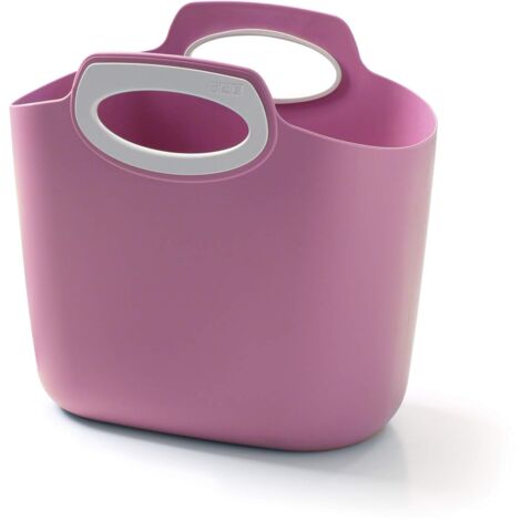 GF Garden for 2 Everyday Borsa-Contenitore in Plastica Morbida, con Maniglie, Borgogna (1/4)