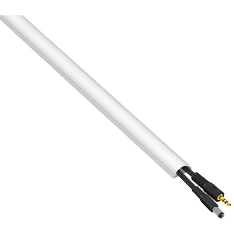 Canaline Passacavi D-Line 20x10mm - Kit 10 Pezzi Da 40cm Con Accessori Per Nascondere Cavi - Foto 9