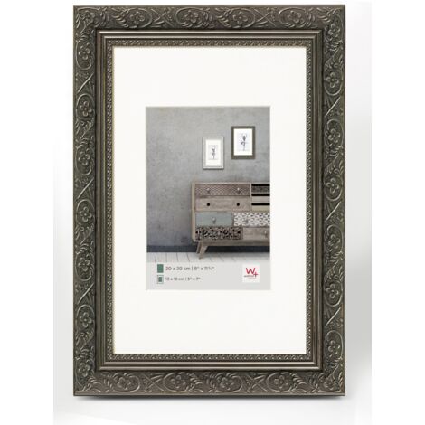 Cornice In Alluminio Walther Design - 30x40 Cm, Serie Aluline, Acciaio - Foto 4