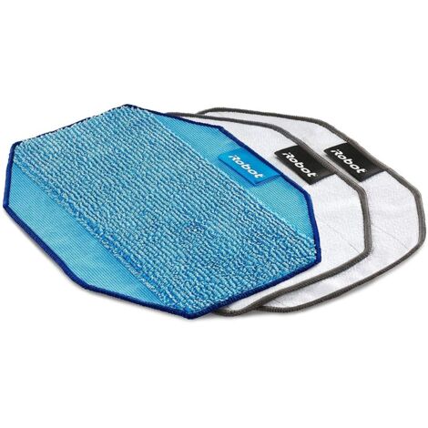 iRobot Kit Panni Microfibra 2 Dry & 1 Wet Originale per Aspirapolvere Braava 320 e 380 (1/4)