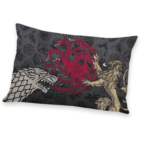 Herding Game of Thrones Cuscino Soft Velboa, Poliestere, Multicolore, 30x50 cm (1/2)