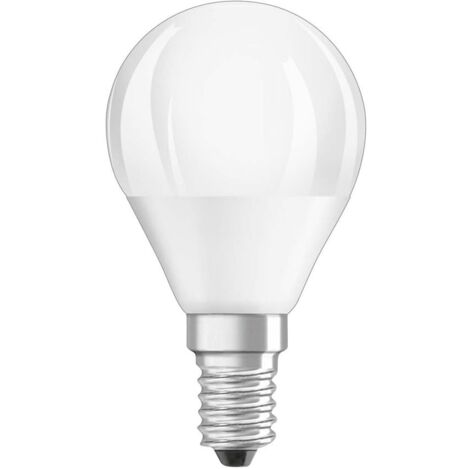 Bella Lux – Lampada LED  Attacco: E14  Bianco Caldo  2700 K  5,70 W  ricambio per lampadina da 40 W   St Clas opaco P (1/3)