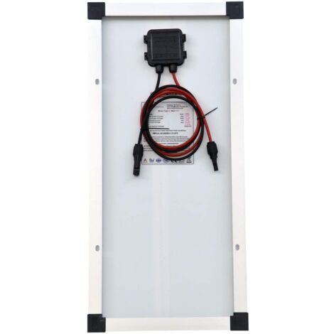 solartronics Pannello solare mono 25 Watt pannello solare fotovoltaico 90554