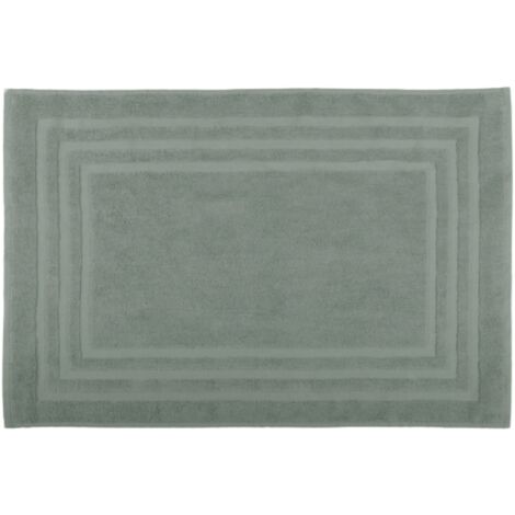 Tappeto In Spugna Di Puro Cotone Tinta Unita - Perla - Foto 5