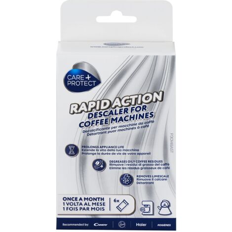 Care + Protect Anticalcare Universale per Macchine da Caffe' e Bollitori 6 bustine