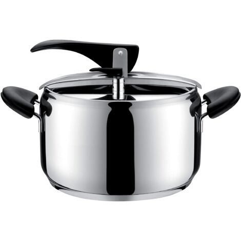Mestolo Per Zuppa BERGNER Gizmo 33 Cm: In Acciaio Inox Con Manico Ergonomico E Anello Per Appenderlo