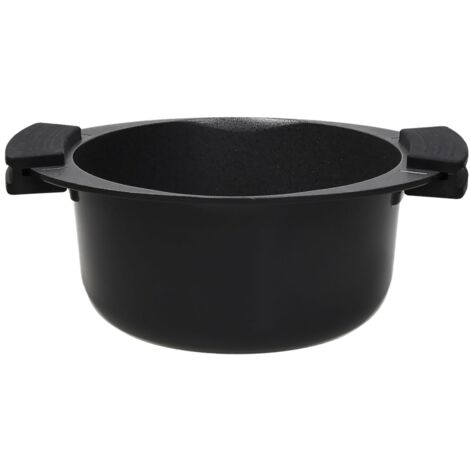 Tognana Avantspace, casseruola 2 manici 16 cm, alluminio, nero (1/2)