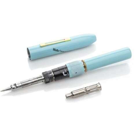 Weller T0151618199 Weller Pyropen Junior Mini Saldatore a Gas Butano, Ugello Aria Extra Hit