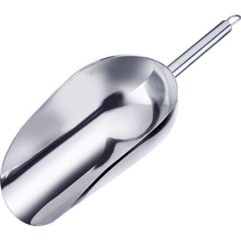 Westmark Paletta per pesare/riempire, Capacità: 1000 ml (ca. 1500 g di farina), Acciaio inox, Halia, Argento, 91082270 (1/5)