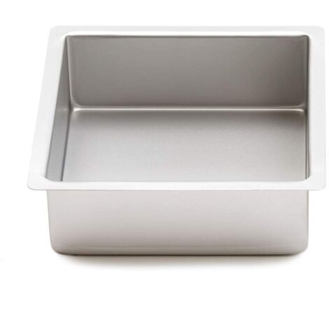 Decora 0062638 Teglia Professionale 15x15xh7,5cm Quadrata Anodizzata (1/3)