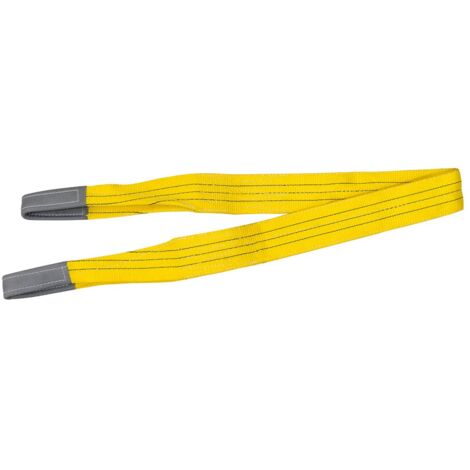 Cinghia di sollevamento Carico di lavoro (WLL)=3 t 3 m Petex 47103319 Giallo (1/3)