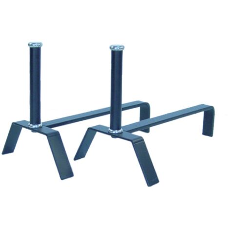 IMEX EL ZORRO Möbelbeine Mit Rädern – 4 Stück, Metall, 35 X 3,5 X 3,5 Cm