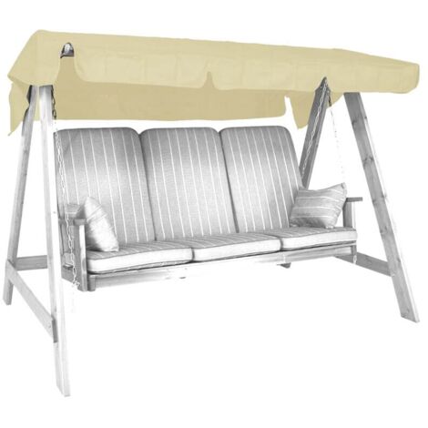 Angerer Tetto del Dondolo 193 x 130 cm, qualità Swingtex, Colore Avorio