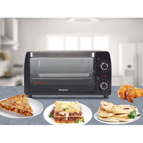 Forno Elettrico Beper 20 Litri - Doppio Vetro, Timer 60 Min, 230°C, 3 Modalità - Foto 10