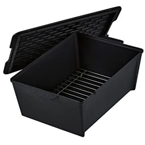 Enders Switch Grid Dutch Oven - Rib Roaster per Griglia a Gas - Per la preparazione di piatti brasati o stufati - Accessori BBQ - Nero 7795 (1/3)