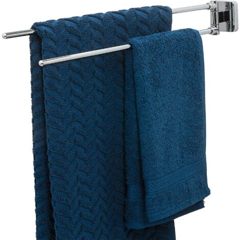 Portasciugamani Tiger Safira 2 Bracci - Acciaio Inox Cromato Per Bagno - Foto 2