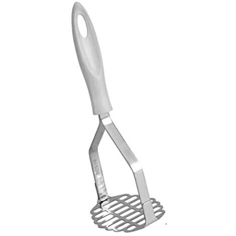 Metaltex Pressa patate con manico ABS, acciaio inox, vaniglia, 30 x 4 x 5 cm (1/4)